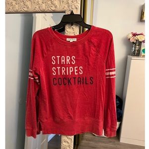 Oversized long sleeve shirt